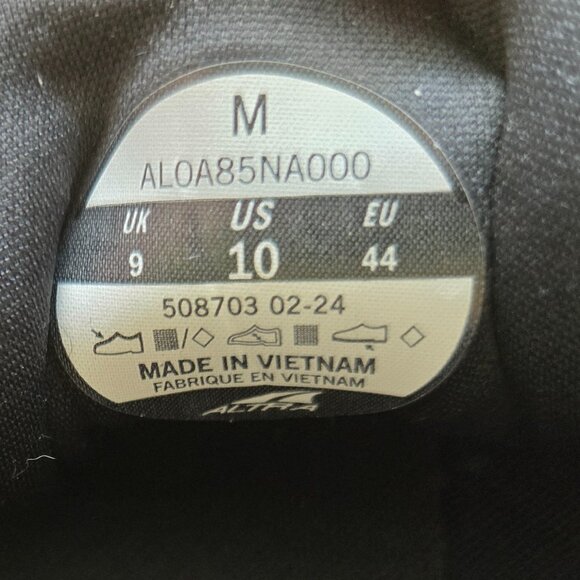 Altra Via Olympus 2, Men's 10, Black - Picture 3 of 12